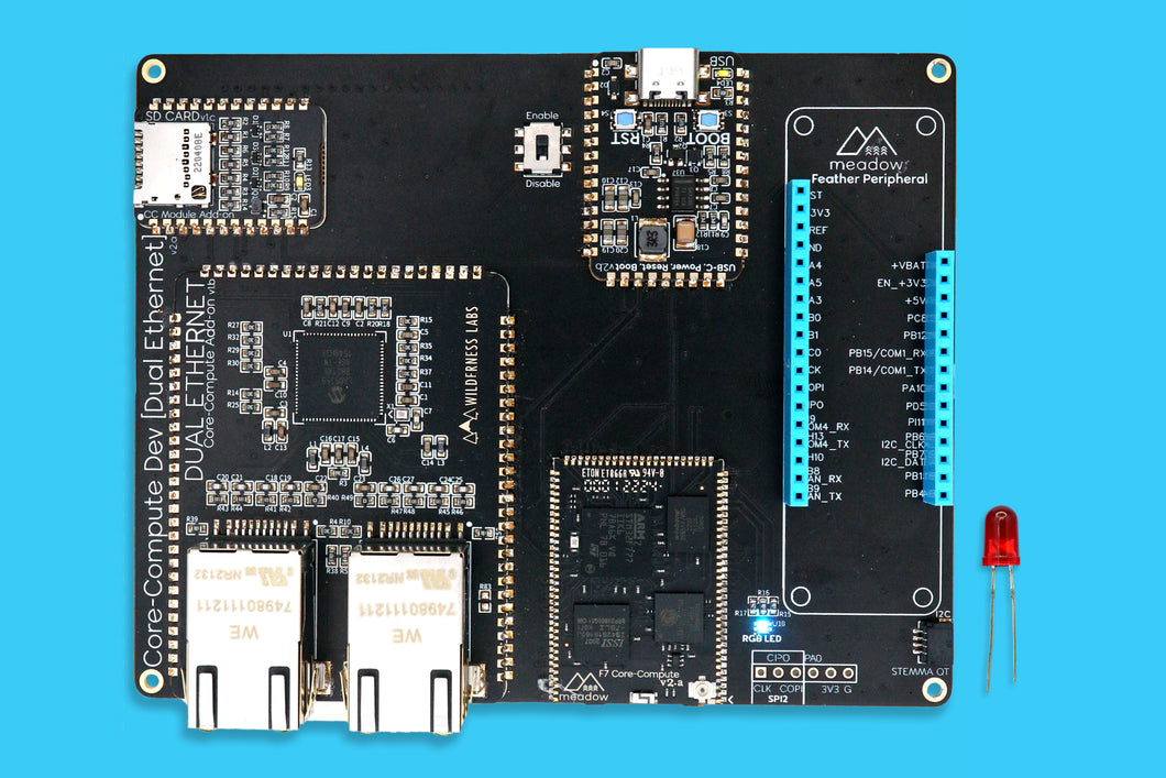 Meadow F7v2 Core-Compute Dev Kit – Wilderness Labs Store
