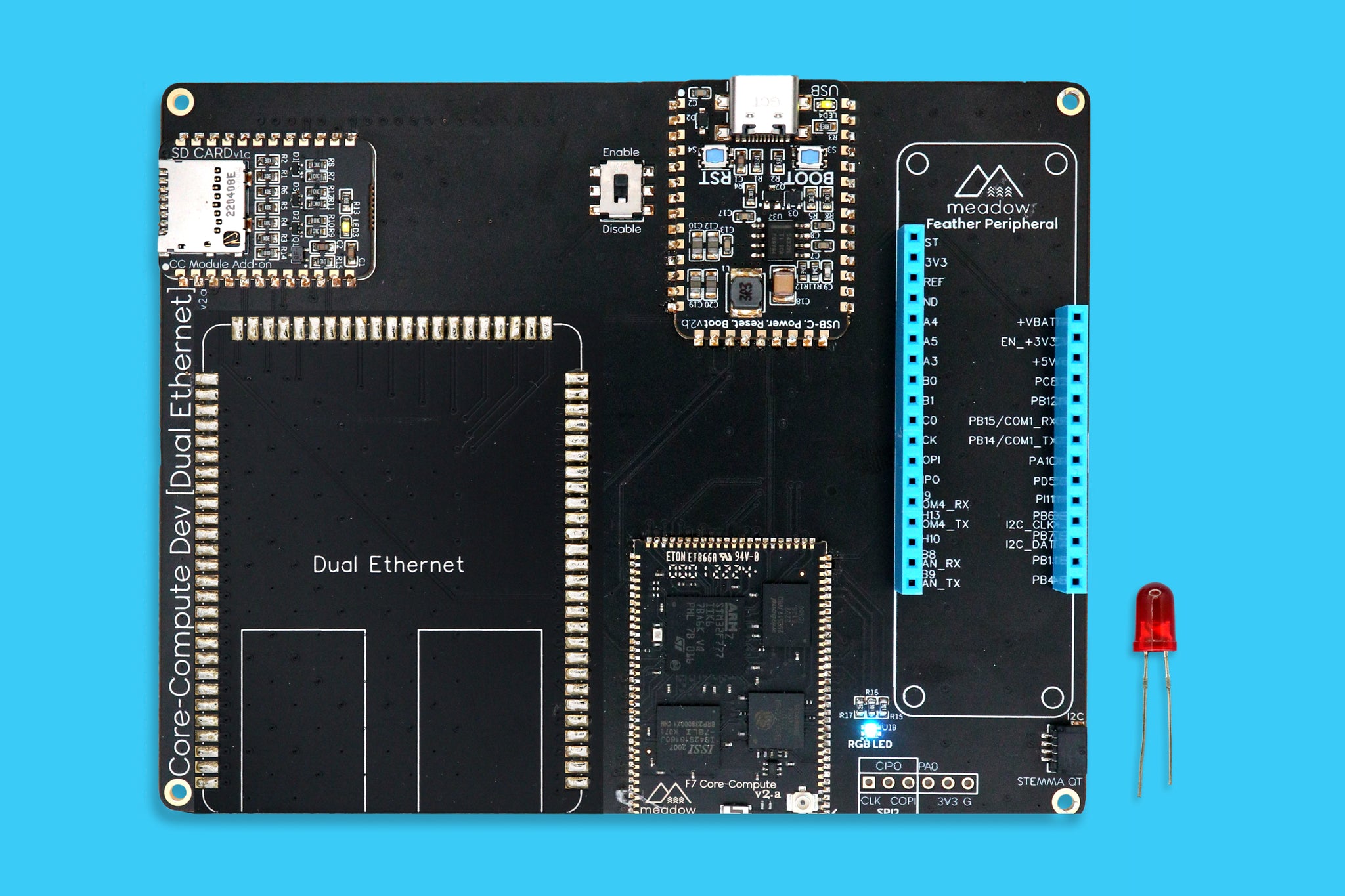 Meadow F7v2 Core-Compute Dev Kit – Wilderness Labs Store